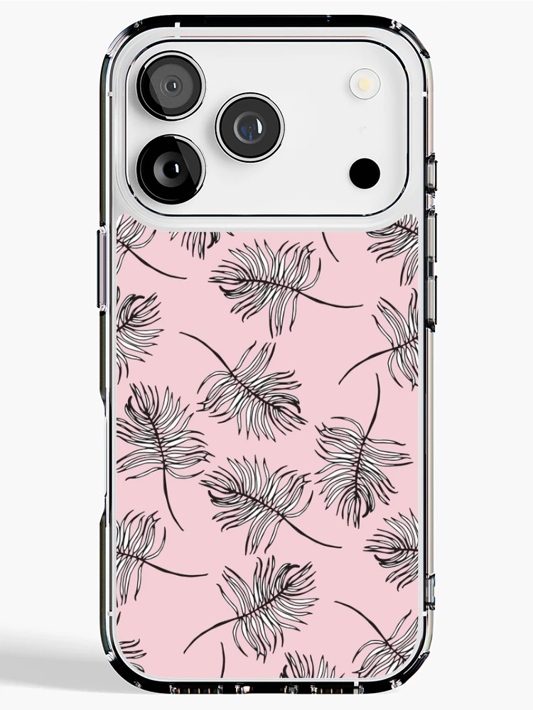 Thumbnail 1 of 5, iPhone Case, Feathers Pattern designed and sold by Radoi Florin.