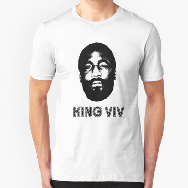 Viv Richards "King Viv" Retro 1970's 80's Style West Indian Cricketer Slim Fit T-Shirt