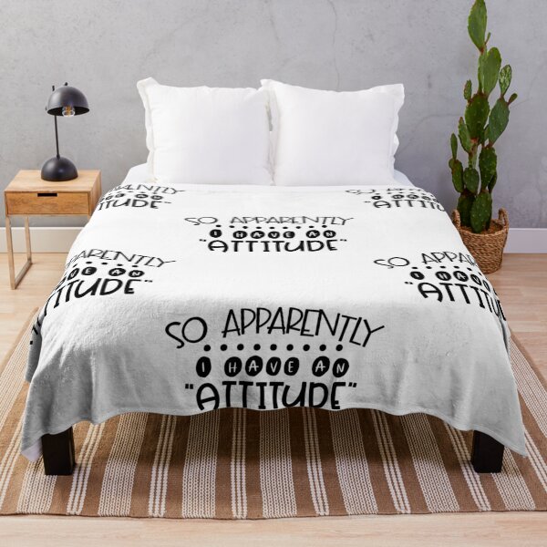 Item preview, So Apparently I have an Attitude - Christmas and Birthday Party Gift Ideas designed and sold by ASClothDesign.