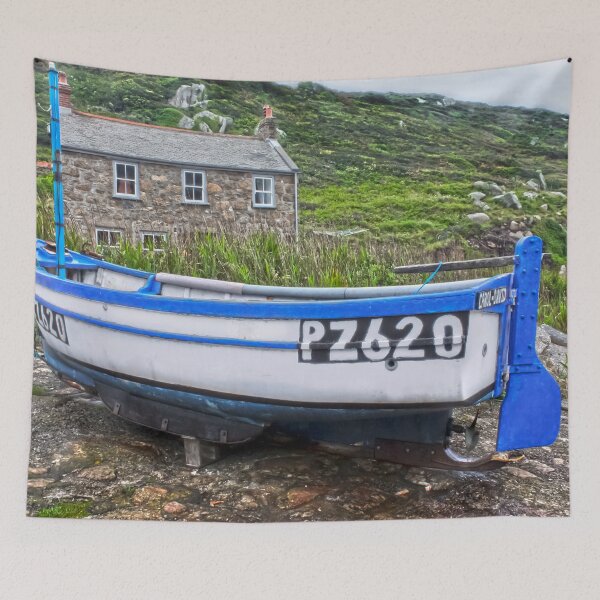 Item preview, Penberth Fishing Boat designed and sold by Terri Waters Photography & Design.