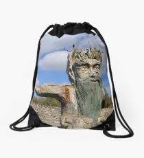 Pointing the Way Drawstring Bag