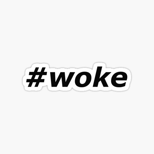 Woke Logo Sticker For Sale By Tronman Redbubble