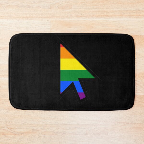 Item preview, LGBT Rainbow Flag Classic Mouse Arrow designed and sold by Spartawolf.