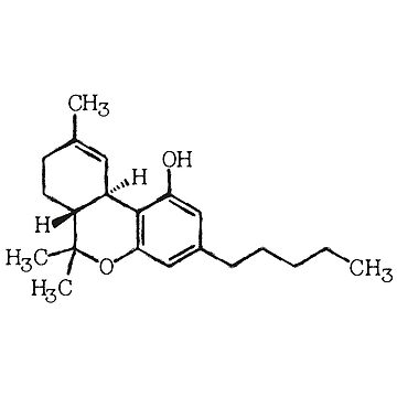 Artwork thumbnail, Weed thc molecule by WeedSplifs