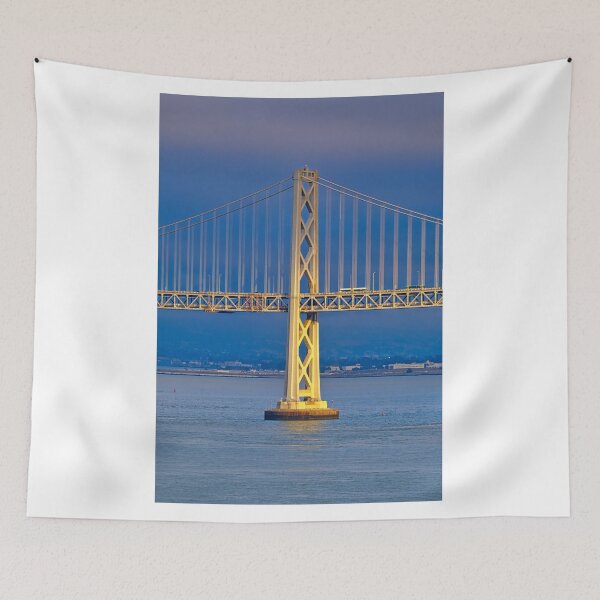Item preview, Light on Bay Bridge Support designed and sold by dbvirago.