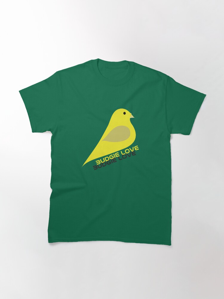 Alternate view of Budgie Love Classic T-Shirt
