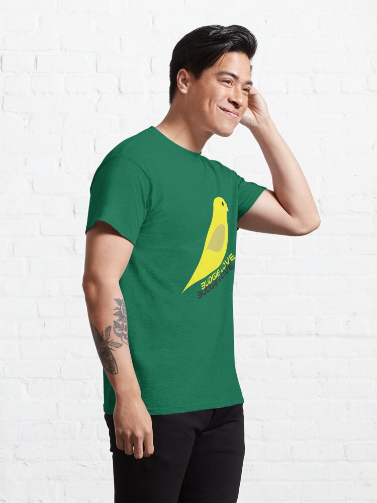 Alternate view of Budgie Love Classic T-Shirt