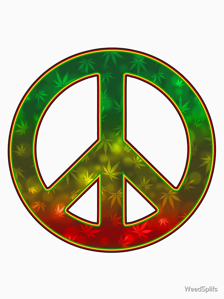 Peace And Love Weed by WeedSplifs