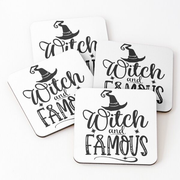 Item preview, Witch and Famous - Halloween Party, Christmas and Birthday Gift Ideas designed and sold by ASClothDesign.