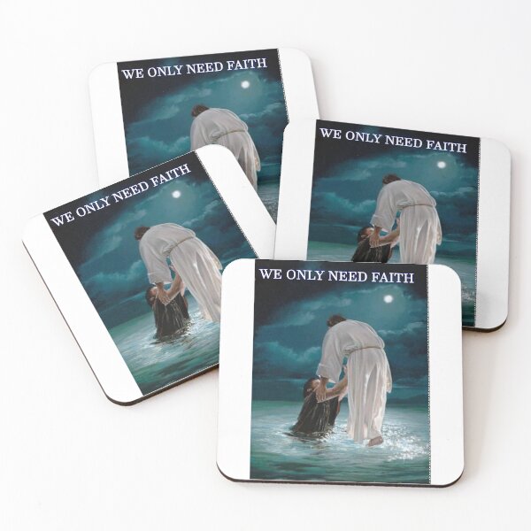 Item preview, We Only Need Faith to Walk on Water designed and sold by Rowena Jones.