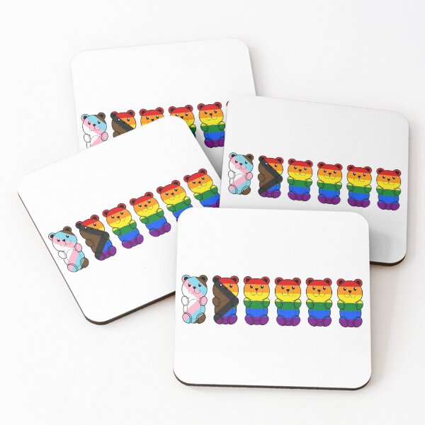 Item preview, LGBTQ+ Gummy Bears designed and sold by BestiaDesign.