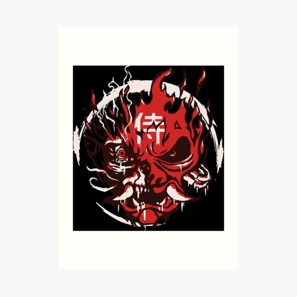 Samurai Painted Art Print