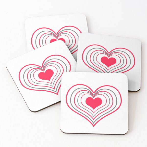 Item preview, Simple heart lines design  designed and sold by Designeking.