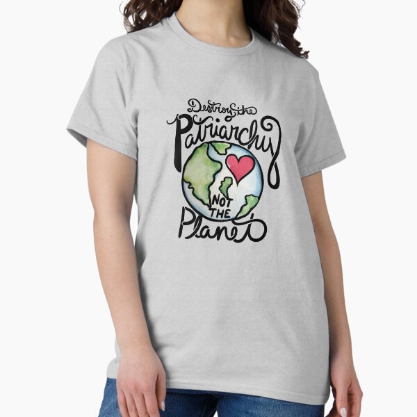 Item preview, Destroy the patriarchy not the planet designed and sold by Boog Monst .