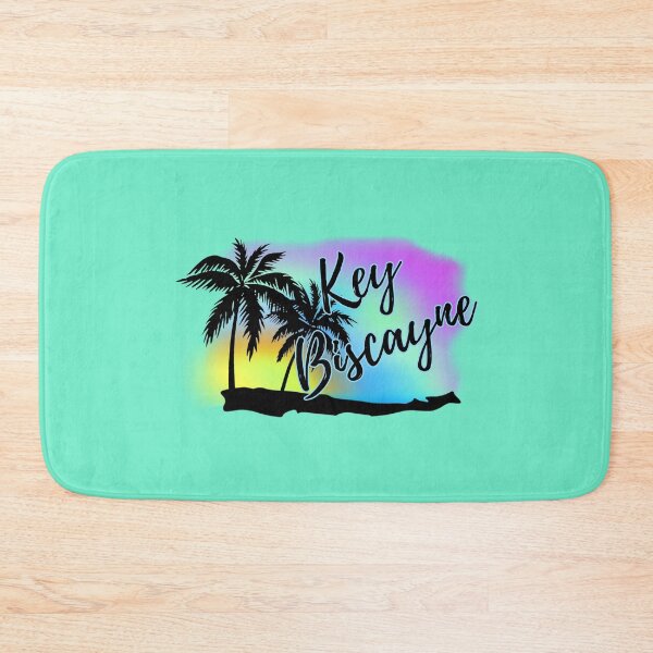 Item preview, Neon Beach Sunset Skies Key Biscayne, Florida designed and sold by ChicoryJunction.
