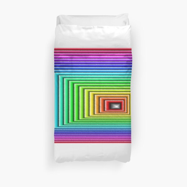 RainBox Horizontal Design Duvet Cover