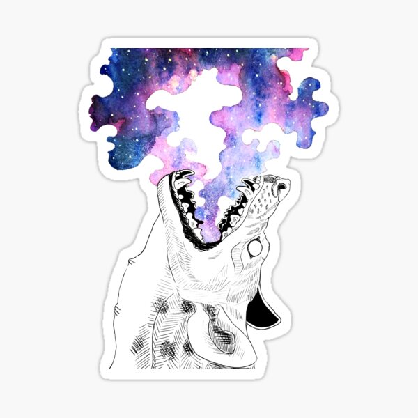 the void inside Sticker
