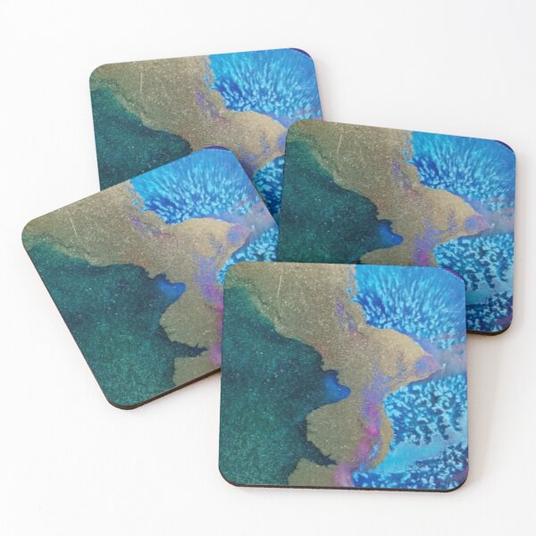 Item preview, Shadow Gold Abstract Resin Art designed and sold by Paulele.