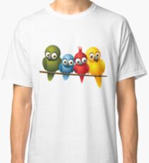 Cute overload - Birds Classic T-Shirt