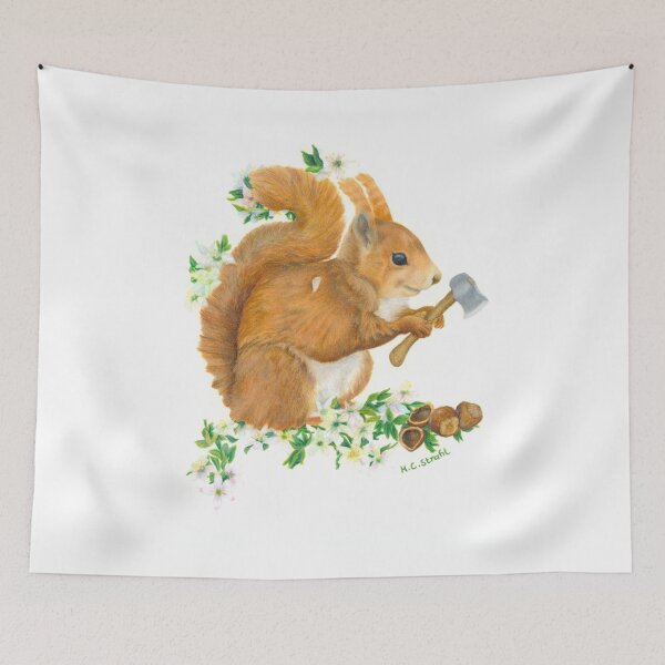 Item preview, Squirrel goes nuts designed and sold by TheLonePencil.