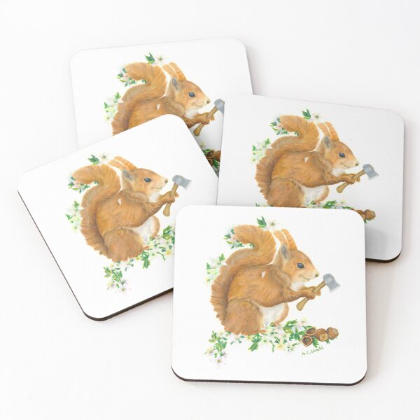 Item preview, Squirrel goes nuts designed and sold by TheLonePencil.
