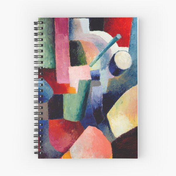 Item preview, Colored Composition of Forms, August Macke designed and sold by fourretout.