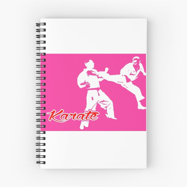 Item preview, Karate Jumping Back Kick Pink  designed and sold by yin888.