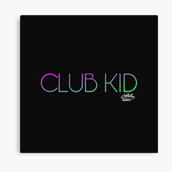 Club Kid Wall Art Redbubble - drama club roblox id full song