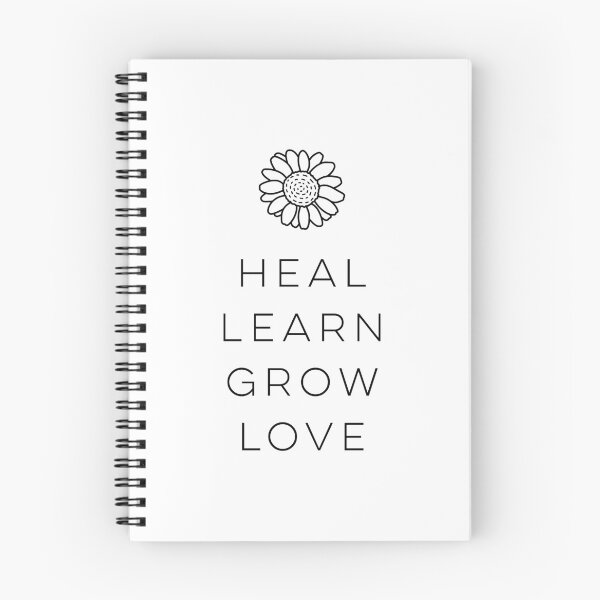 Item preview, Heal Learn Grow Love designed and sold by wisemagpie.