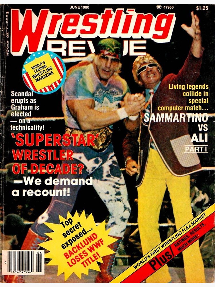 "Old school wrestling Tshirts" Sticker for Sale by Rasslintees Redbubble