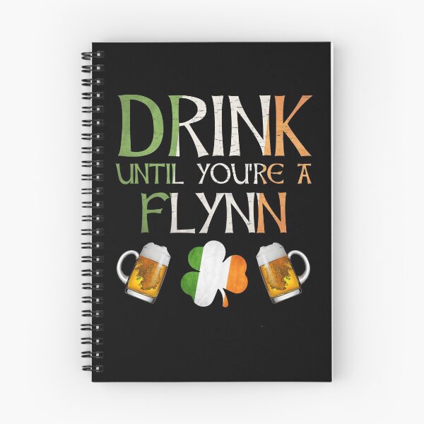 Artikelvorschau, Trinken Sie, bis Sie ein Flynn sind - Geschenk für Flynn aus Irland entworfen und verkauft von Irishtshirts.