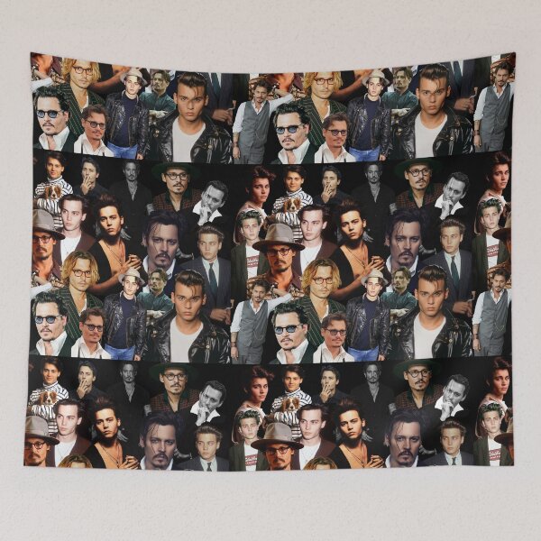 Item preview, Johnny Depp Sexy Collage  designed and sold by FranChambers.