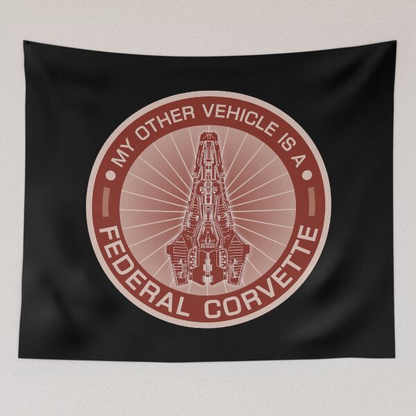 Item preview, ELITE DANGEROUS: OTHER VEHICLE CORVETTE STICKER designed and sold by Madjack Tees Kiwi SuperStore.