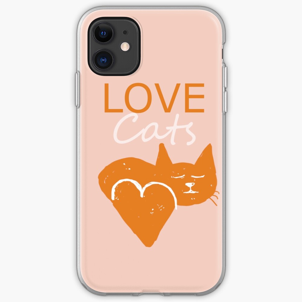 Love cats iPhone Case & Cover