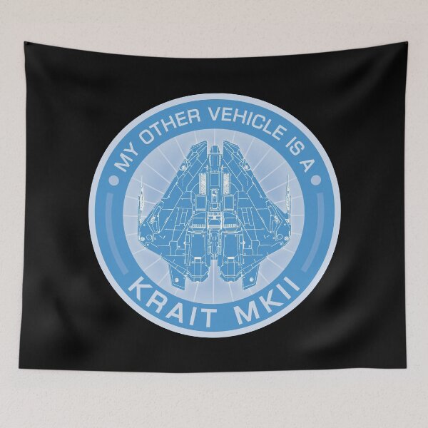 Item preview, ELITE DANGEROUS: OTHER VEHICLE KRAIT designed and sold by Madjack Tees Kiwi SuperStore.