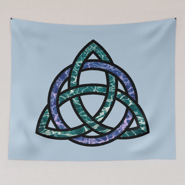 Item preview, Triangle Water Celtic Pattern designed and sold by Sweetie Spicy.
