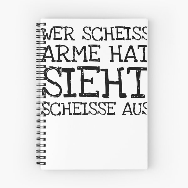 Aperçu de l'œuvre Wer Scheiss Arme Hat Sieht Scheisse Aus créée et vendue par The5thDesign.