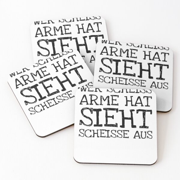 Item preview, Wer Scheiss Arme Hat Sieht Scheisse Aus designed and sold by The5thDesign.