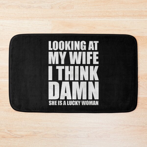 Item preview, Funny Marriage Lucky Wife designed and sold by TopDawgDesigns.