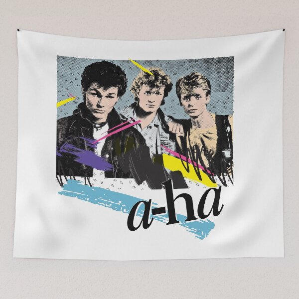 Item preview, Original Vintage Styled 80s A-Ha Design designed and sold by AestheticNow.