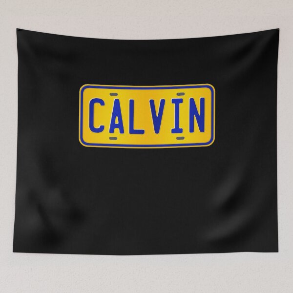 Item preview,  Calvin Name Custom Number Plate Design - Gift For Calvin designed and sold by Bontini.