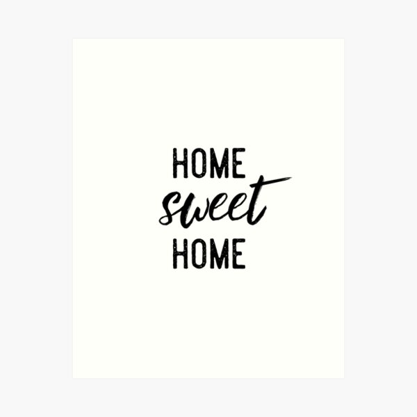 Item preview, Home sweet home designed and sold by wisemagpie.