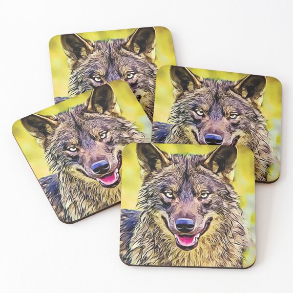 Item preview, lupo canis lupus loup designed and sold by mikoala50.