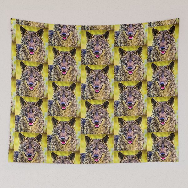 Item preview, lupo canis lupus loup designed and sold by mikoala50.