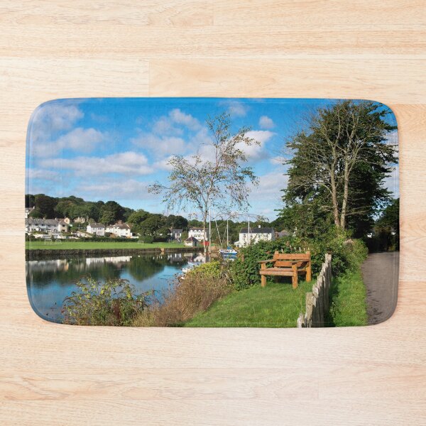 Item preview, Wooden Bench Mylor Bridge designed and sold by Terri Waters Photography & Design.