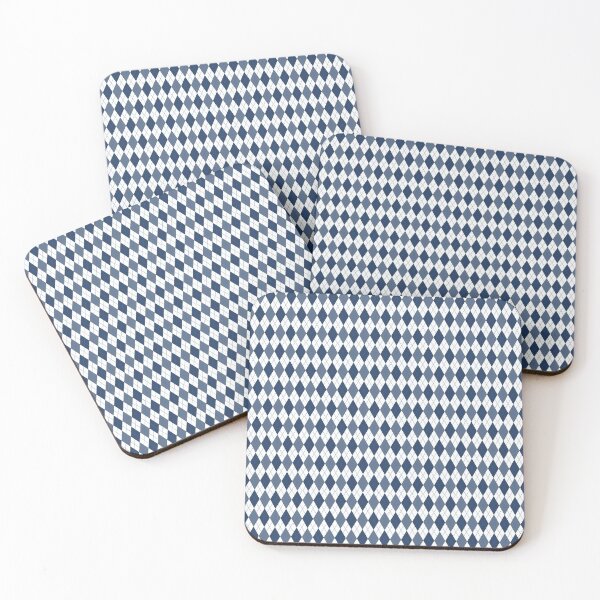 Item preview, Navy Peony Argyle Pattern designed and sold by HomeLivingCo.