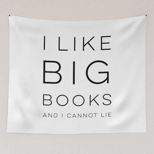 Item preview, I like big books and I cannot lie designed and sold by wisemagpie.