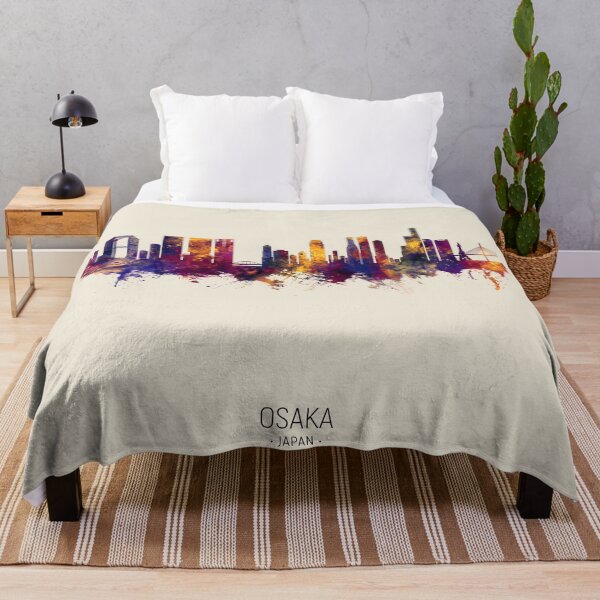 Item preview, Osaka Japan Skyline designed and sold by ArtPrints.