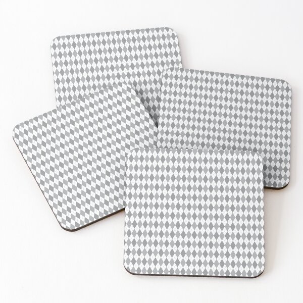 Item preview, Neutral Gray Argyle Pattern designed and sold by HomeLivingCo.