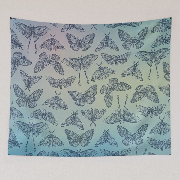 Item preview, Lepidoptera Blue designed and sold by Studio Vickn.
